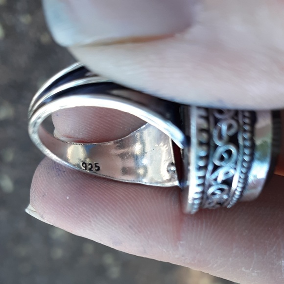 New Botswana Agate 925 Silver Ring. - Picture 9 of 9